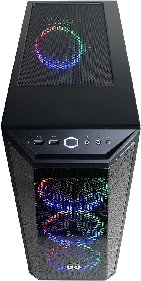 CYBERPOWERPC Gamer Xtreme VR Gaming PC, Intel Core i5-11400F 2.6GHz, 8GB DDR4, GeForce RTX 2060 6GB, 500GB NVMe SSD, WiFi Ready & Win 11 Home (GXiVR8060A11)